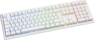 Tastierë gaming Ducky One X Wireless, mekanike induktive, RGB, ISO DE, e bardhë