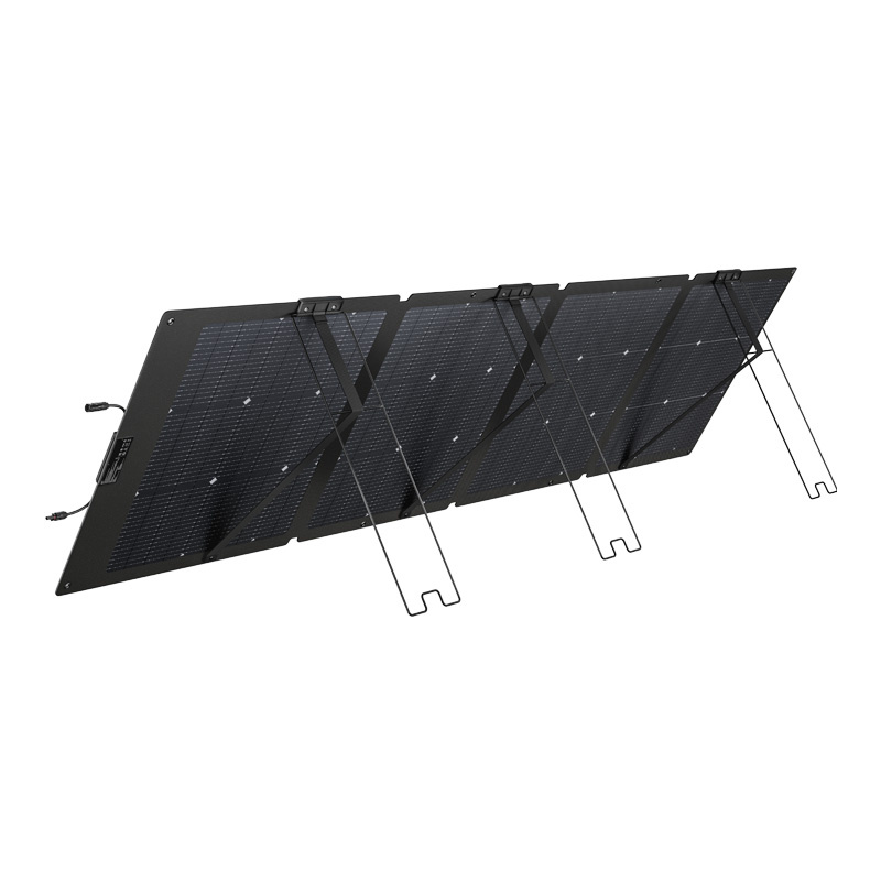 Panel diellor EcoFlow Solar220W, 220W, monokristalin portabël, i zi