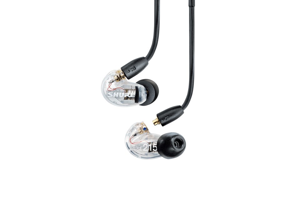 Kufje Shure AONIC 215, in-ear, transparente