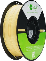 Filament 3D Creality Soleyin Ultra PLA, 1.75mm, 1.29kg, i verdhë
