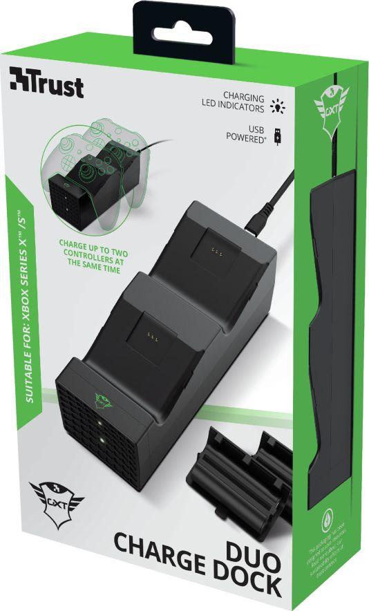Stacioni i dyfishtë i karikimit Trust GXT250 për pads Xbox Series X / S