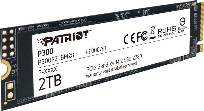 Disk SSD Patriot P300 2TB M.2 2280 PCI-E x4 Gen3 NVMe (P300P2TBM28)