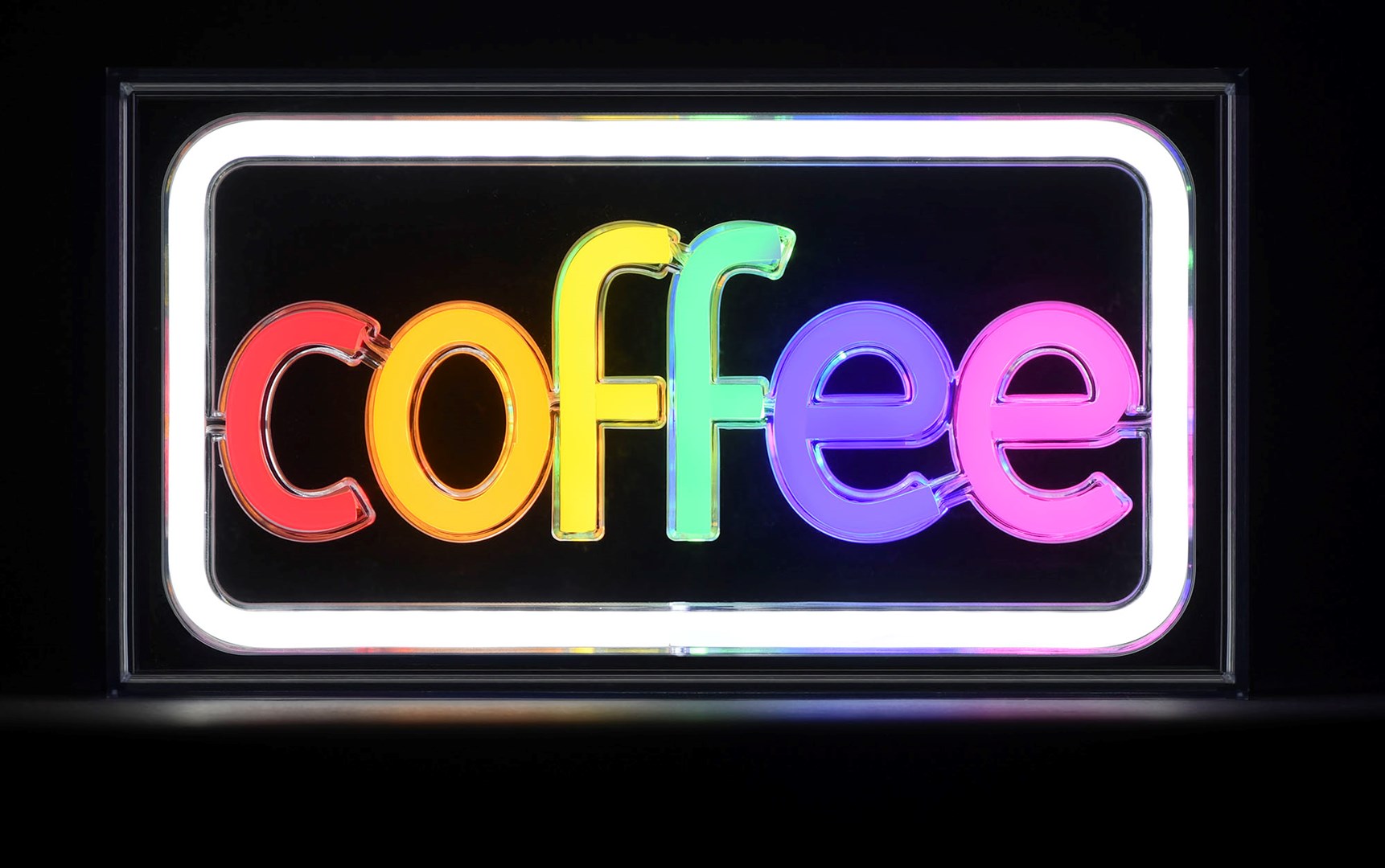 Neon Activejet Coffee LED