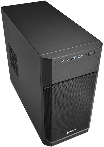 Kasë kompjuteri V1000 Sharkoon, microATX, e zezë