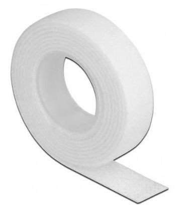 Rrip ngjitës ProXtend Hook and Loop, 10m, 15mm, i zi