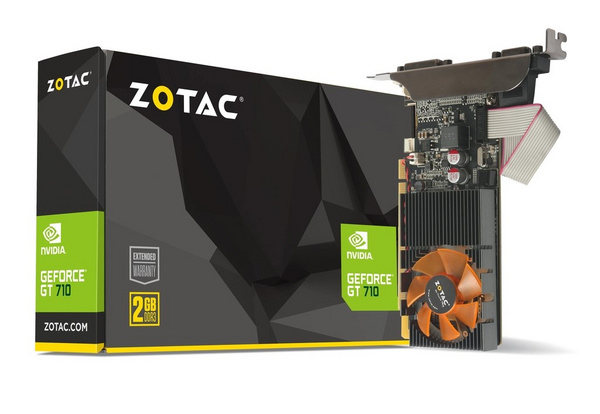 Kartelë grafike Zotac GeForce GT 710 2GB DDR3