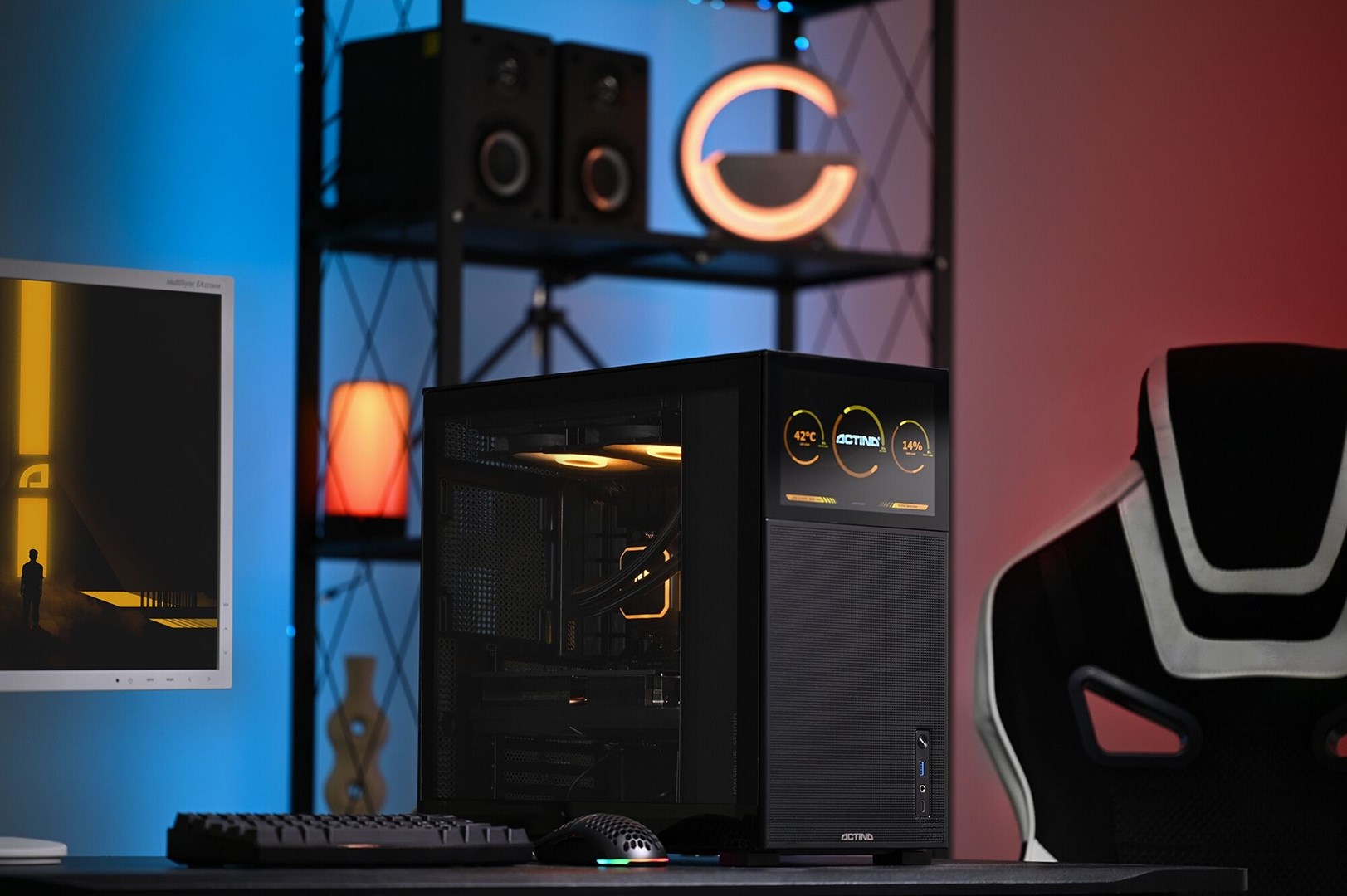 Kompjuter Actina Ryzen 7 7800X3D, 32GB DDR5, 2TB SSD, RTX 4090, i zi