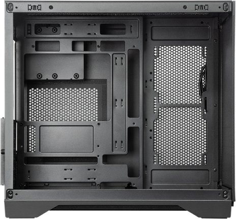Kuti kompjuteri Chieftec Visio Air GM-30B-M-FL-OP, ATX Midi Tower, pa ventilator, me dritare, e zezë
