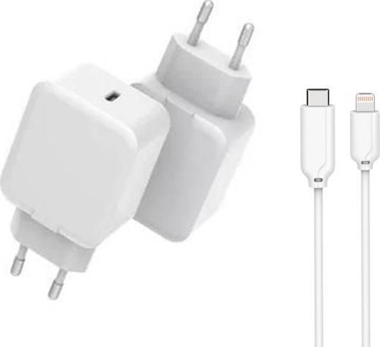 Универзален полнач CoreParts MBXUSB-AC0015, брзо полнење, AC приклучок, бел