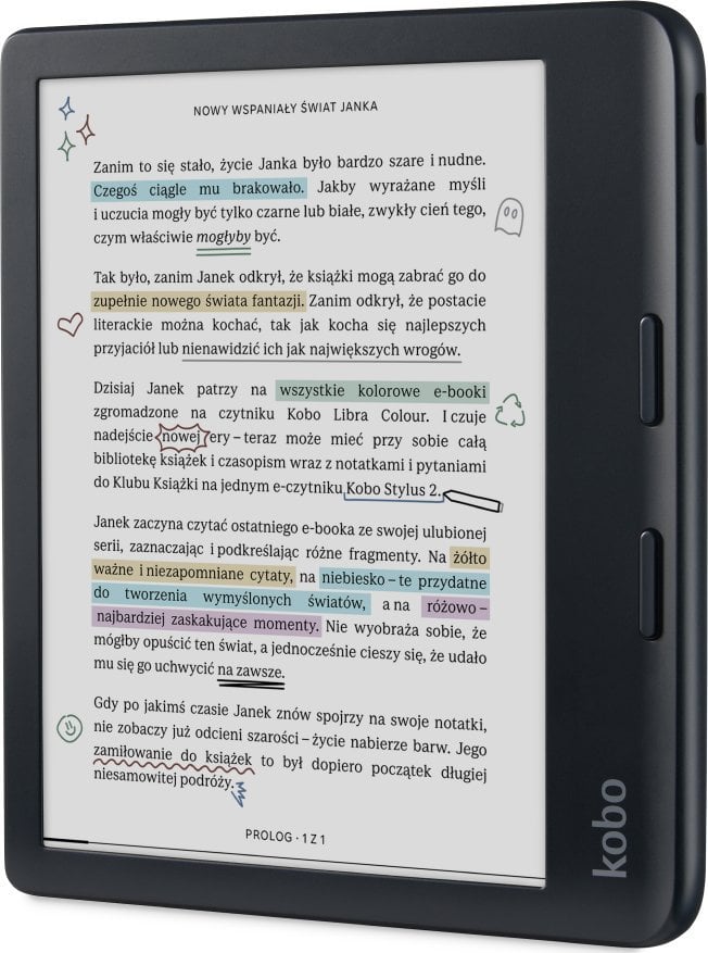 Lexues e-book Kobo Libra Color, 7" 
