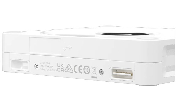 Ventilatorë Corsair iCUE LINK QX120, RGB, 120mm, Triple Kit, i bardhë