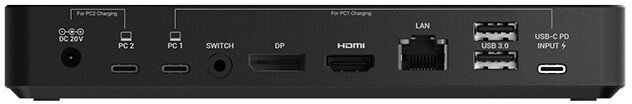 Docking station i-tec USB-C/Thunderbolt Dual Display, KVM pro 2 PC, DP, HDMI, PD 65/100W