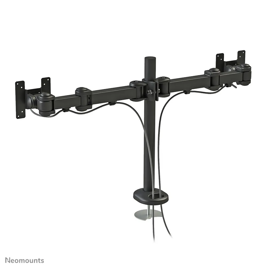 Mbajtëse tavoline për monitorë Neomounts FPMA-D960DG, për 2 monitorë, 10"-27", e zezë