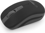 Maus Esperanza Uranus, wireless, USB, i zi dhe i argjendtë