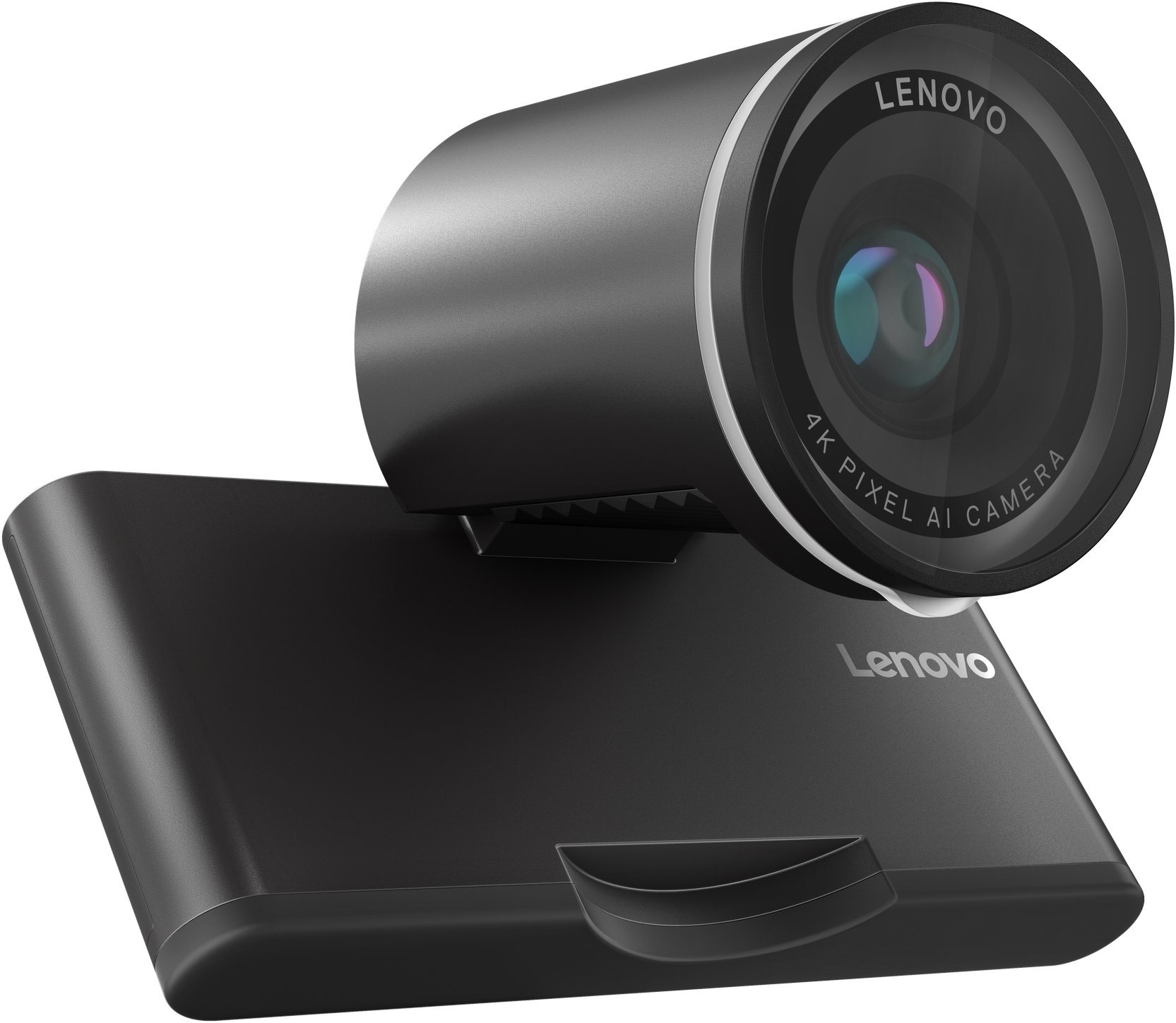 Kamerë web Lenovo 4XC1Q25246, 8MP, 4K, USB C, e zezë