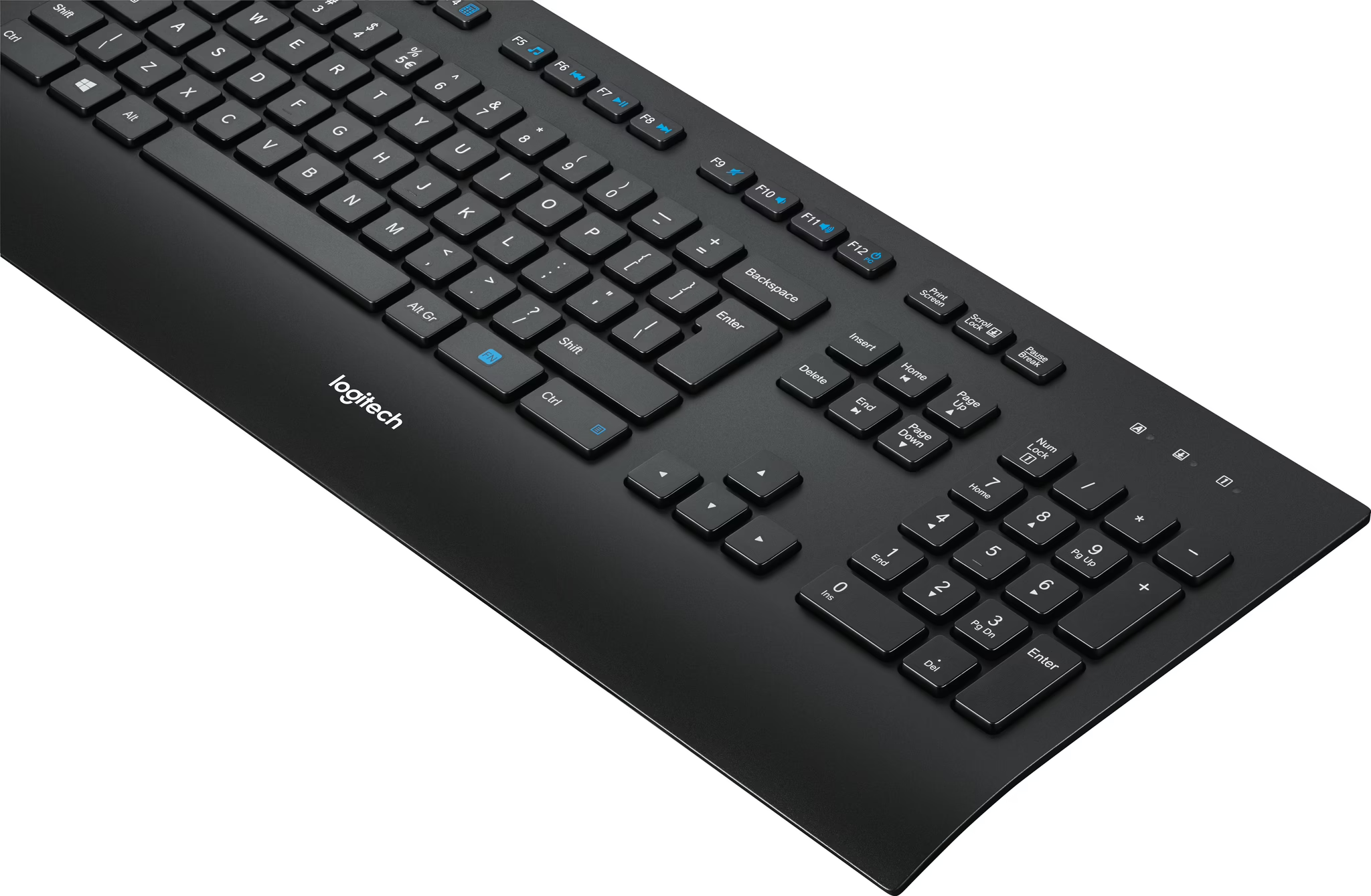 Tastierë Logitech K280E, e zezë