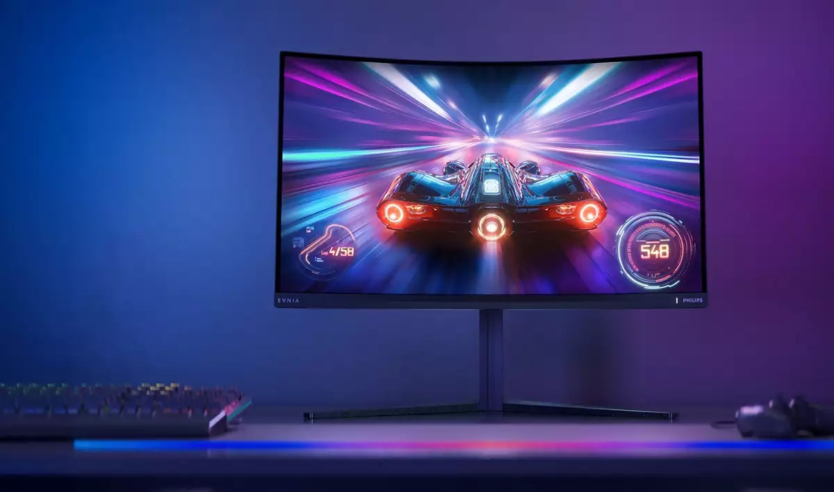 Monitor gaming Philips 32M2C5500W, 31.2", QHD, 240Hz, i zi