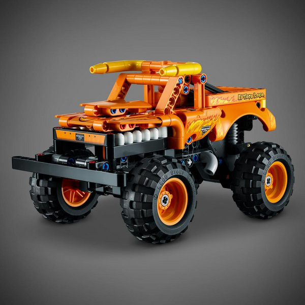 Set Lego Technic Monster Jam El Toro Loco (42135), 247 pjesë, i verdhë