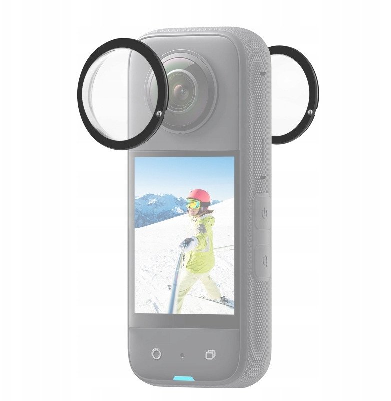 Заштита за објектив PULUZ за Insta360 X3, сет додатоци, проѕирна