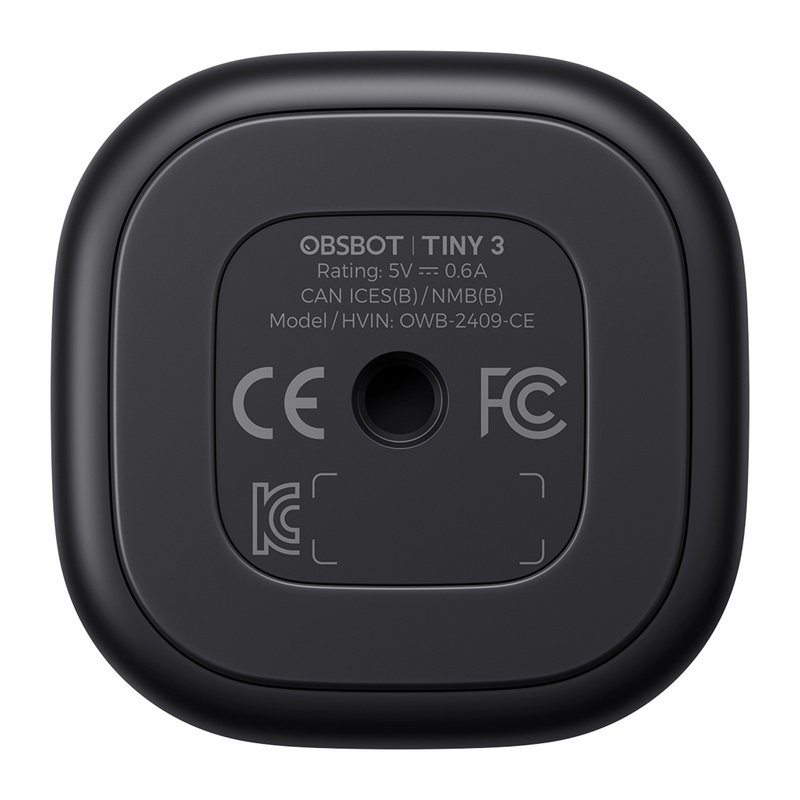 Webcam OBSBOT Tiny 3 Remote Combo, 4K, AI Tracking, i zi