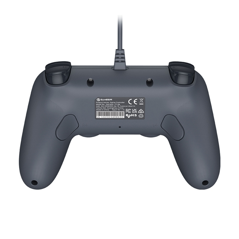 Gamepad me kabllo GameSir Tegenaria Lite, Hall Effect, 1000Hz, gri retro 2