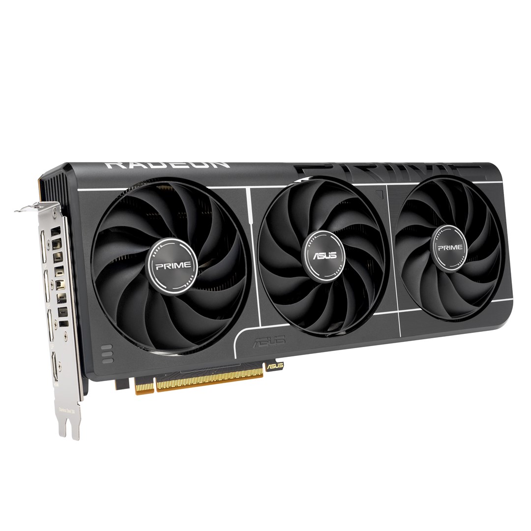 Kartë grafike Asus PRIME RX9070 O16G EVO, 16GB, GDDR6, e bardhë