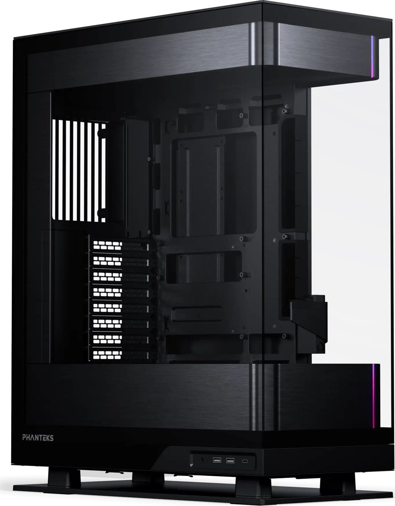 Kuti kompjuteri Phanteks Evolv X2, mid tower, E ATX, xham i temperuar, e zezë
