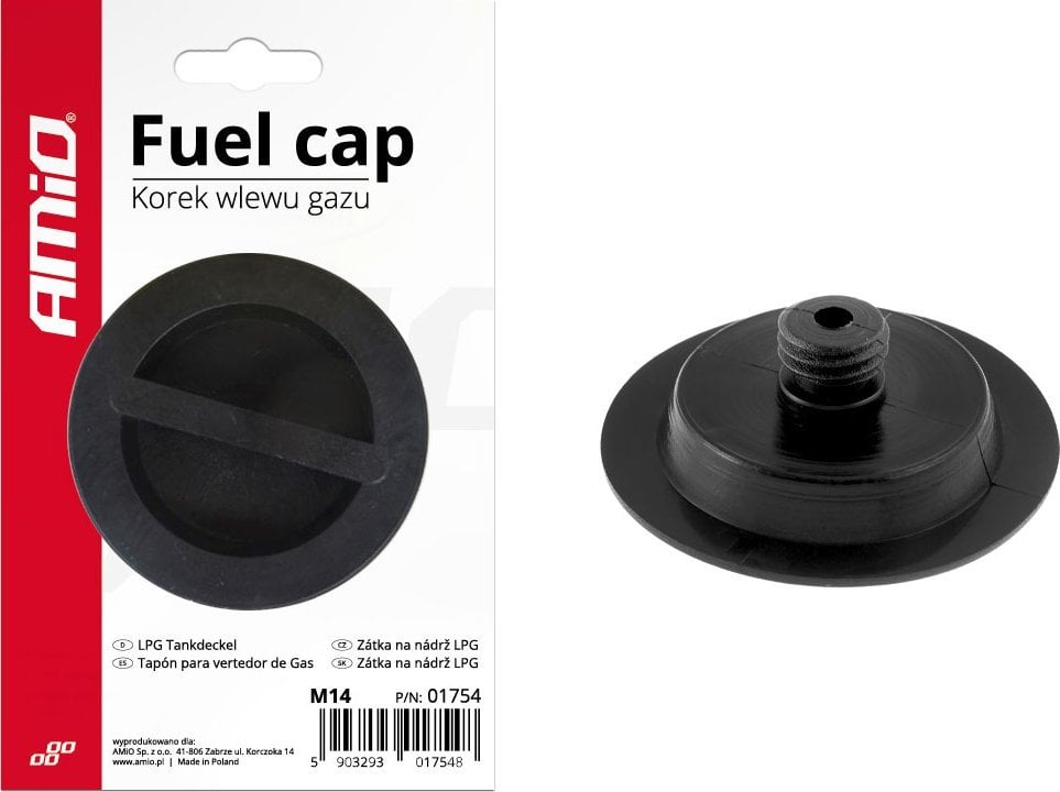 Kapak rezervuari karburanti EXNOR 01754, fije M14, me bulona, i zi