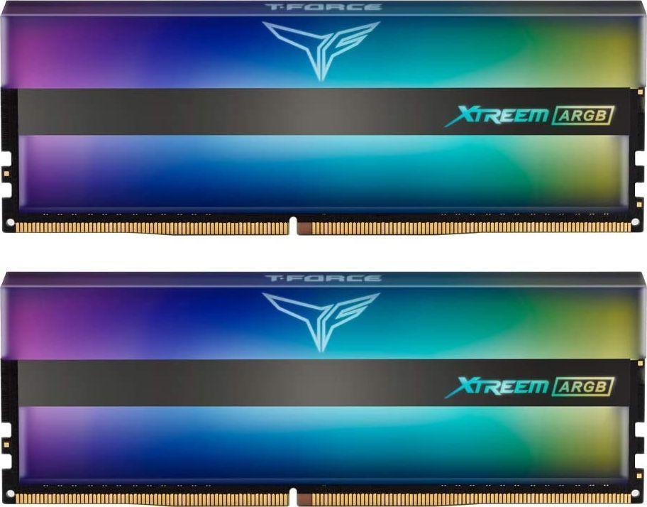 Memorie TeamGroup XTREEM ARGB, DDR4, 32 GB, 3600 MHz, CL18, TF10D432G3600HC18JDC01