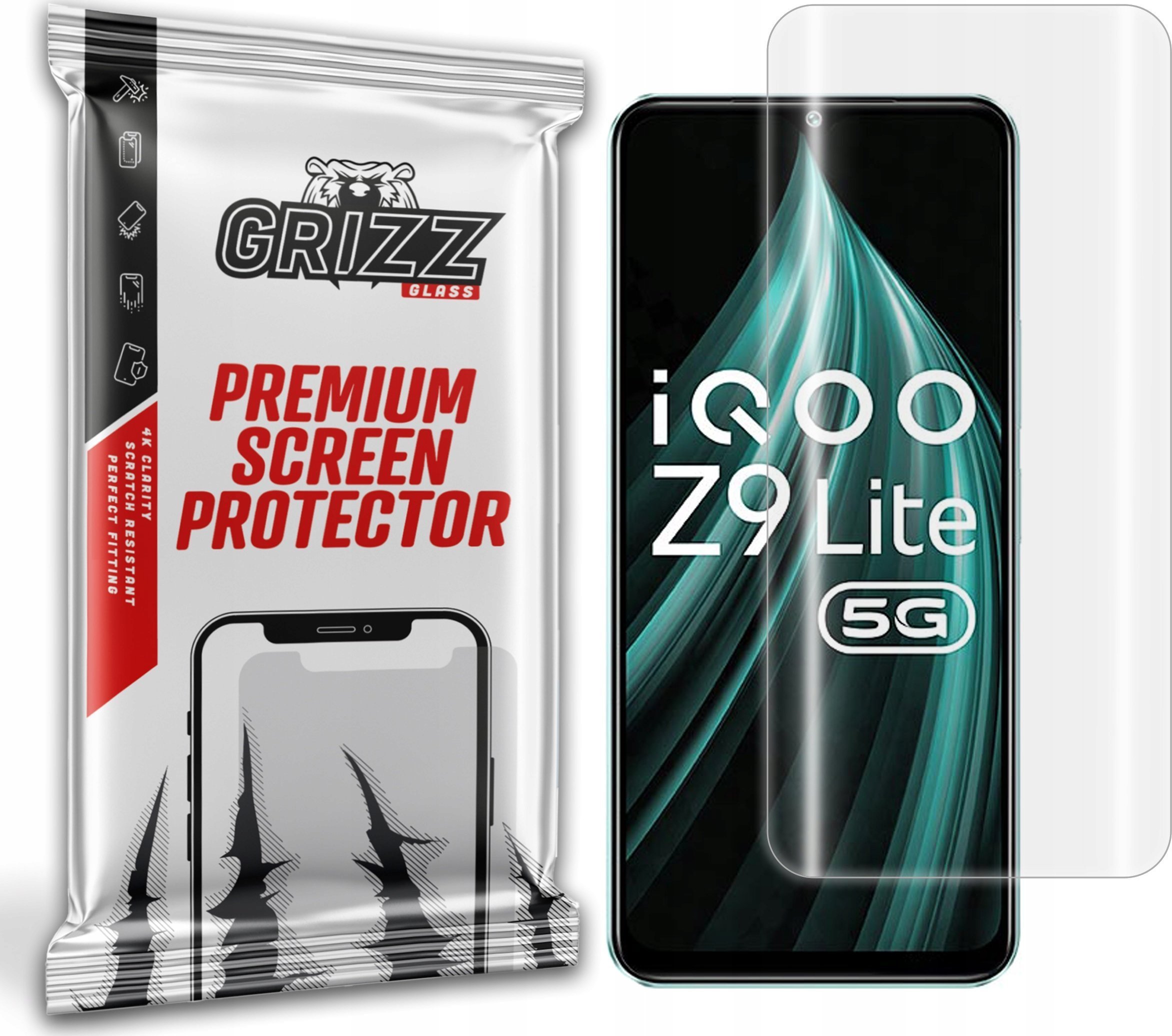 Folie mbrojtëse Hydrogel për ekran Vivo iQOO Z9 Lite, transparencë e lartë, rezistente ndaj gërvishtjeve