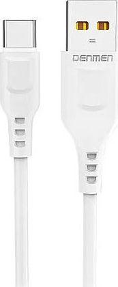 Karikues Denmen DC01 1x USB-A 2.4 A (29374), i bardhë