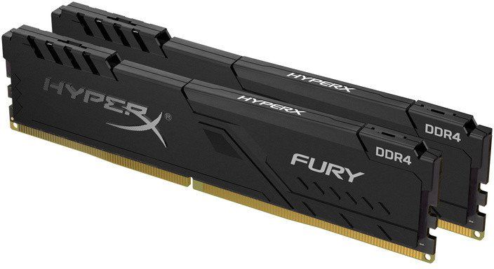 Memorie RAM HyperX Fury 8GB (2x4GB) DDR4 3200, të zeza