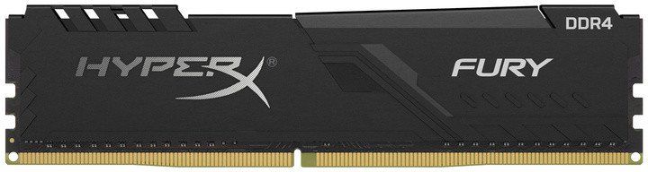 Memorie RAM HyperX Fury 8GB (2x4GB) DDR4 3200, të zeza