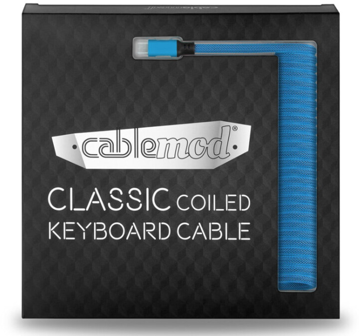 Kabllo spirale CableMod Classic, micro USB / USB-A, 1.5m, bruz