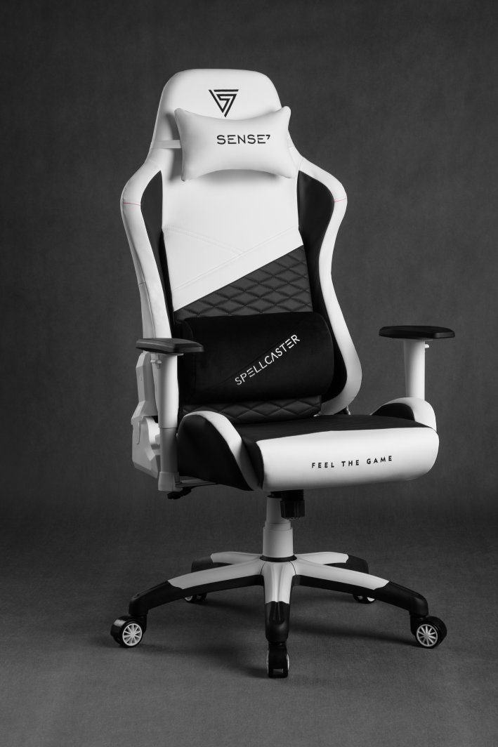 Karrige SENSE7 Spellcaster Senshi Edition, XL, e bardhë