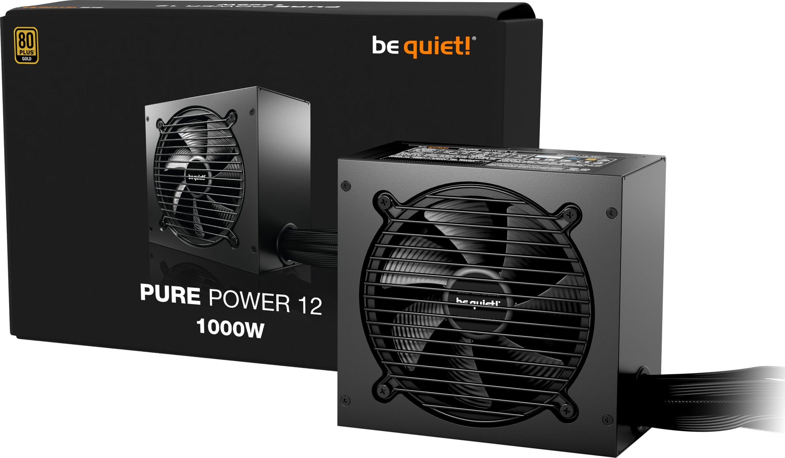 Furnizues energjie Be Quiet Pure Power 12, 1000W, ATX 3.1, i zi 3