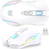 Maus gaming pa tel ONIKUMA CW905, optik, RGB, i bardhë