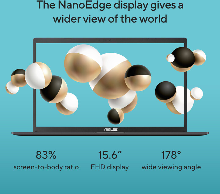 [OUTLET] Laptop ASUS VivoBook 15 (X1500, 11th gen Intel), 15.6 ", Intel Core i5, 16GB RAM, 512GB SSD, Intel Iris Xe Graphics, i argjendtë				