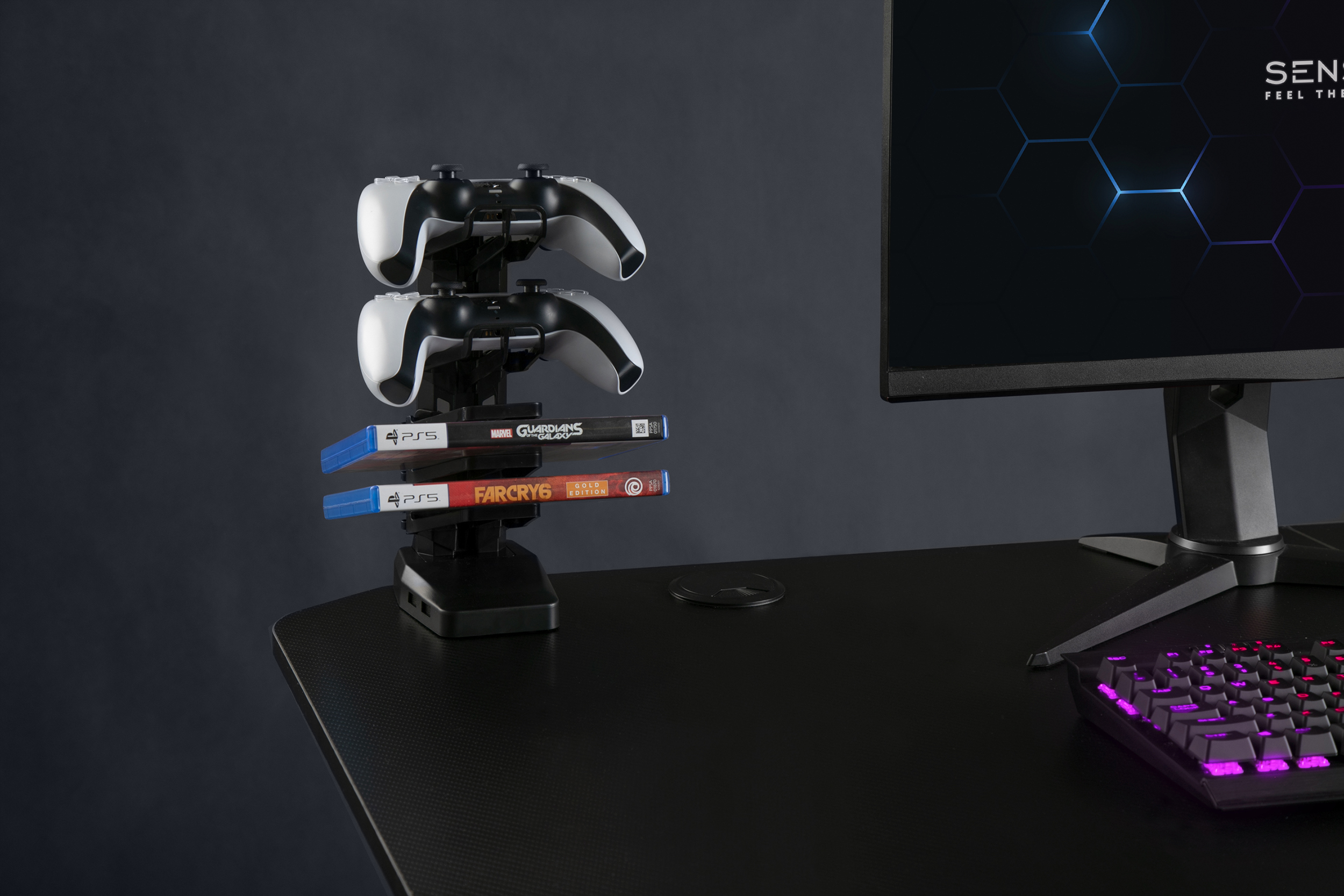 [OUTLET] Tavolinë SENSE7 Nomad Basic, 140cm x 60cm, e zezë