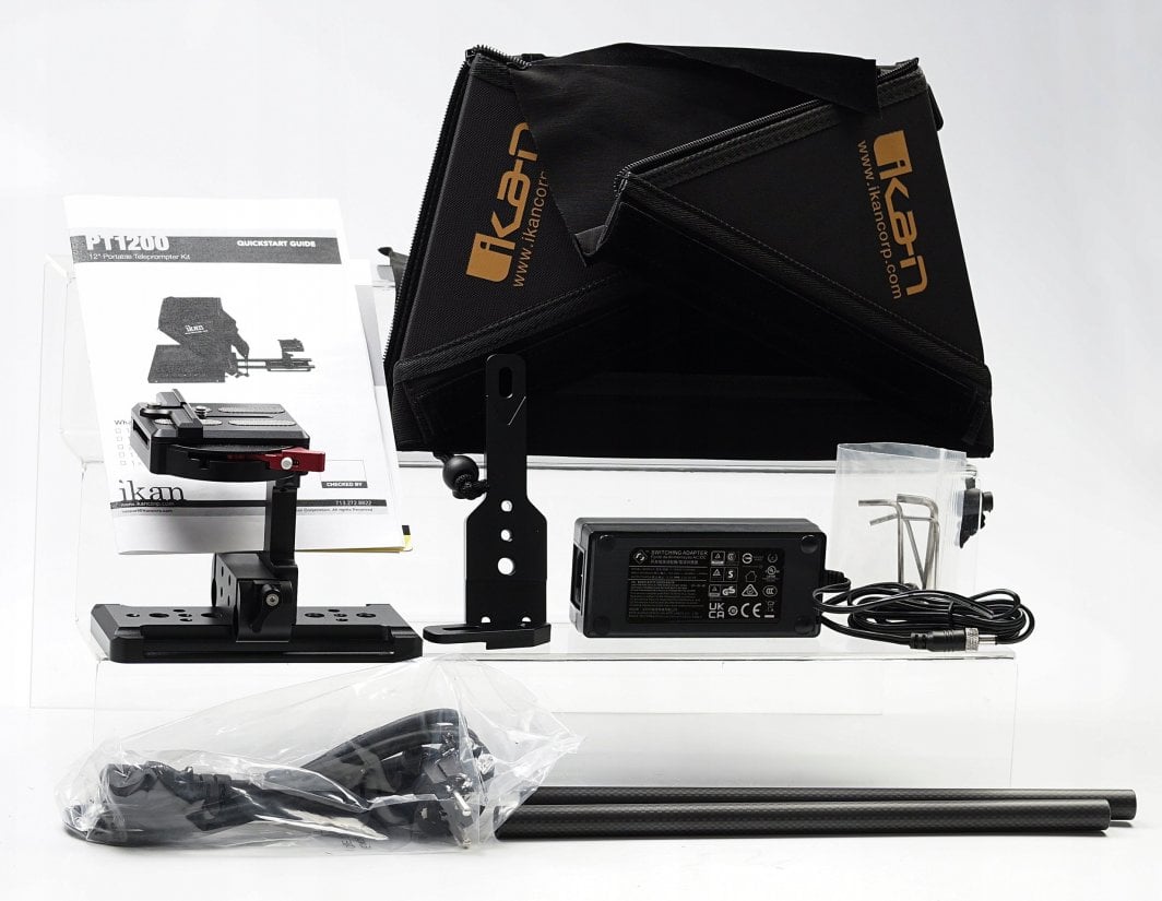 Teleprompter Ikan PT1200 Tragbarer, deri në 12"