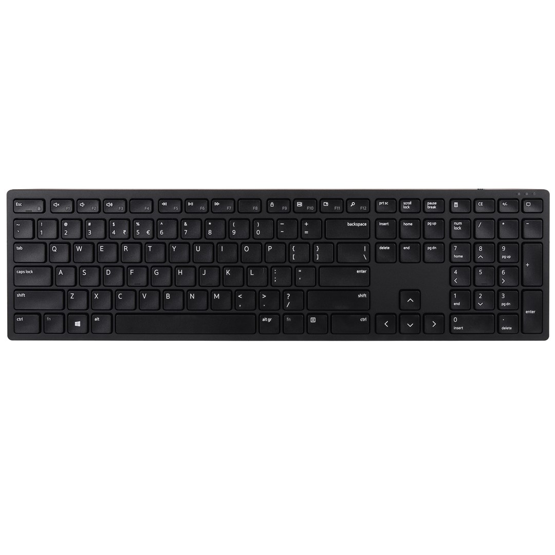 Set tastierë dhe maus Dell Pro KM5221W, wireless, US English, i zi