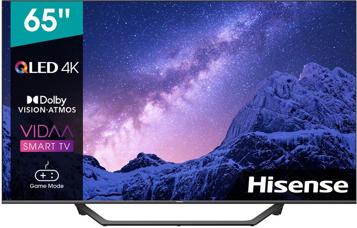 Televizor Hisense 65A76GQ - 65'' (164cm), 4K UHD, i hirtë e errët