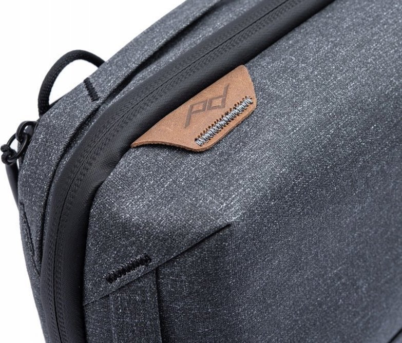 Çantë organizuese Peak Design Tech Pouch, për aksesorë, najlon i ricikluar, charcoal