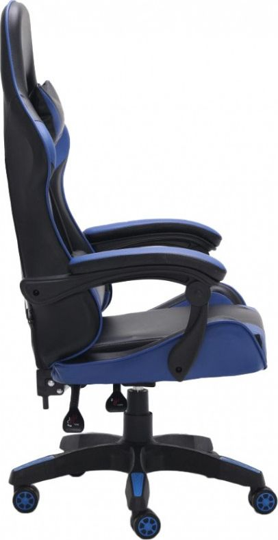 Karrige gaming Top E Shop REMUS BLUE Swivel, e zezë/ e kaltër