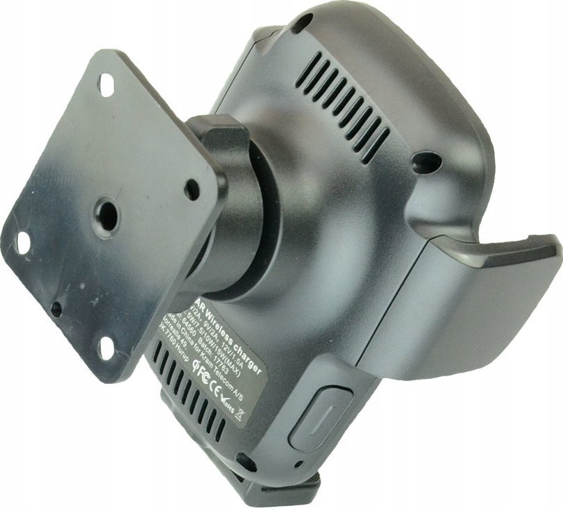 Karikues pa tel për makinë Kram Fix2Car, 15W, 61–86mm, i zi