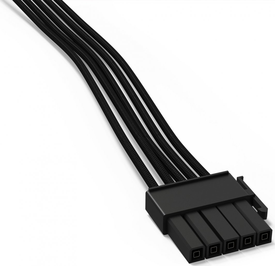Kabllo Be quiet!, 0.6m, e zezë