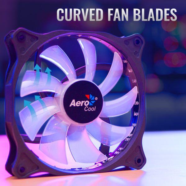 Ftohës Aerocool Cosmo 12 FRGB, 120 mm