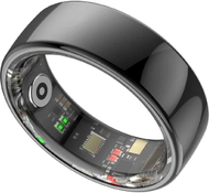 Unazë inteligjente Powerton Smart Ring Pro, madhësia 9, matje pulsi, e zezë