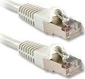 Kabllo rrjeti Lindy Patch Cat6A, S FTP, 0.5m, e bardhë