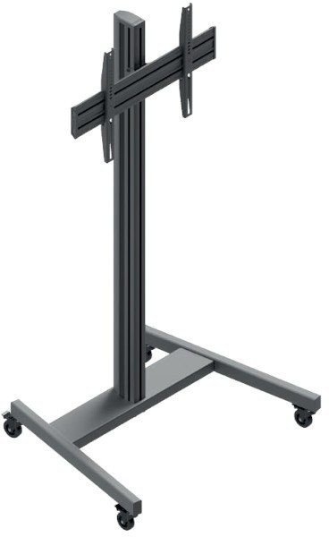 Karrocë konferencash për monitor TRE100, 42"-75", deri 70 kg, e zezë
